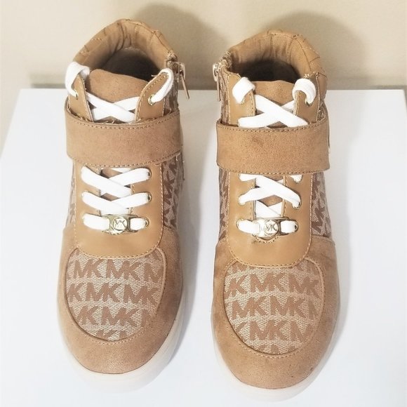 Authentic Michael Kors Sneaker Shoes, High-Tops, Size 5 - New Without Box - Picture 5 of 12